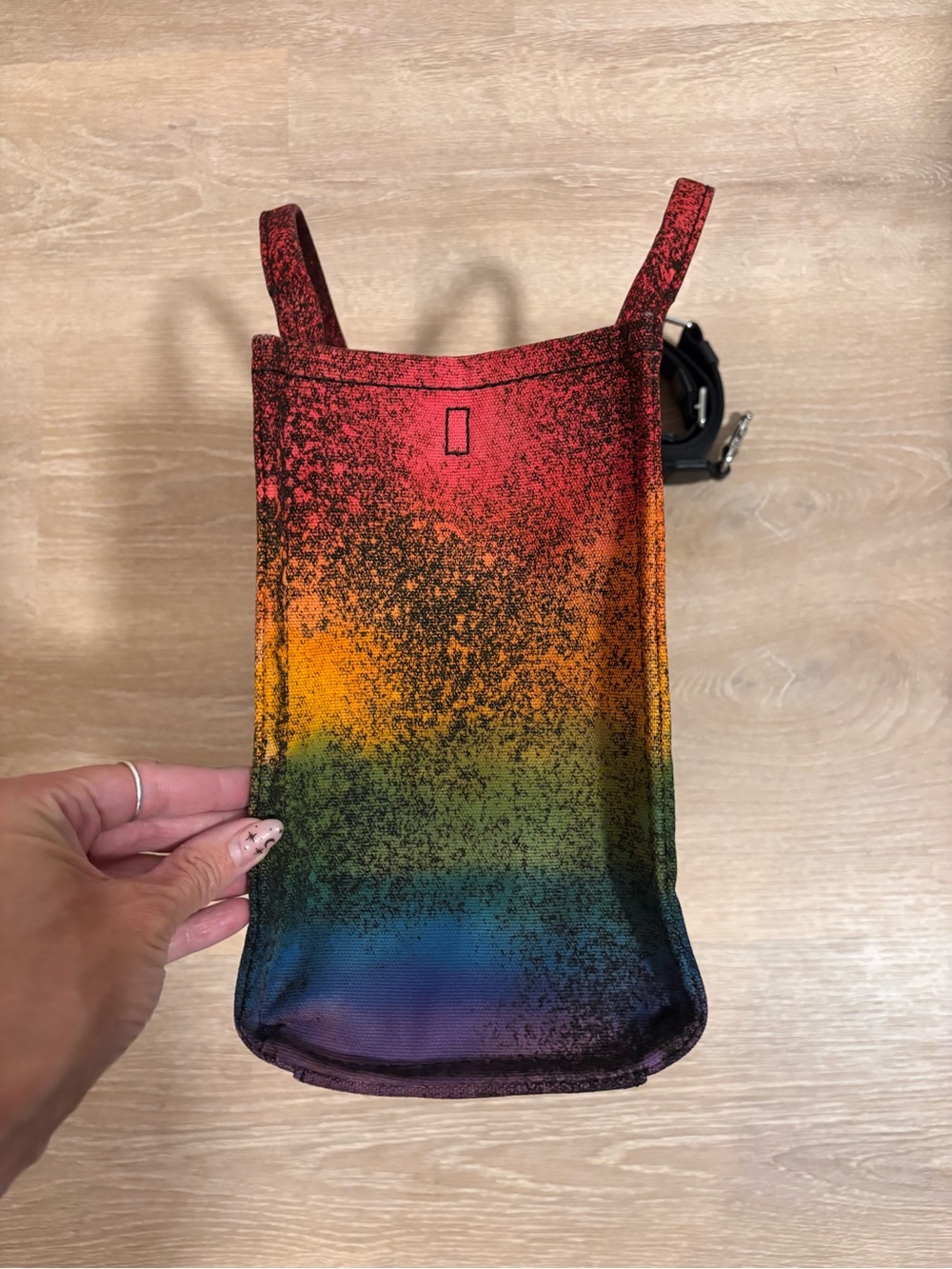 Marc Jacobs Rainbow Gradient 'The Tote Bag' in Red-Orange-Yellow-Green-Blue - Picture 5 of 9